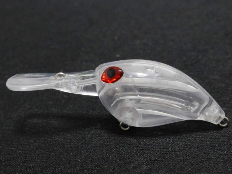 wLure 10 Blank Unpainted Minnow Crankbait Topwater Lipless Jerkbait Fishing Lures (UPC770P10) - Image 1